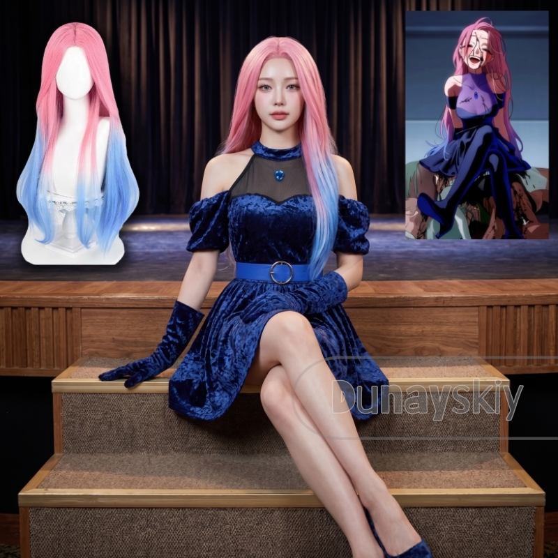 Alien Stage Mizi Cosplay Costu - Maxi Dress Halter ulasan dan harga