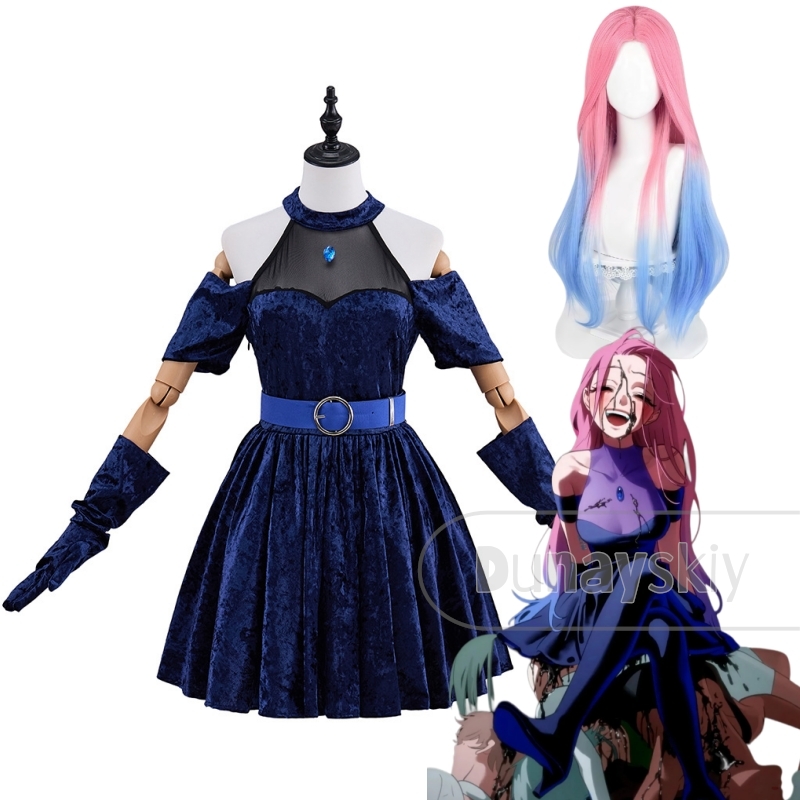 Alien Stage Mizi Cosplay Costu - Maxi Dress Halter ulasan dan harga