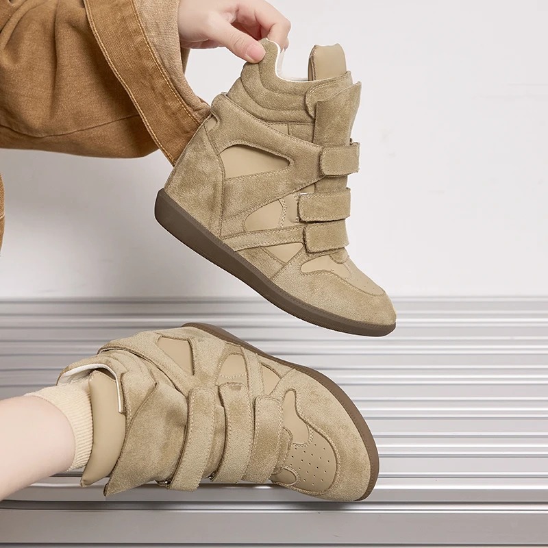 Women Ankle Boots Genuine Leat - Wedge Espadrille Women ulasan dan harga