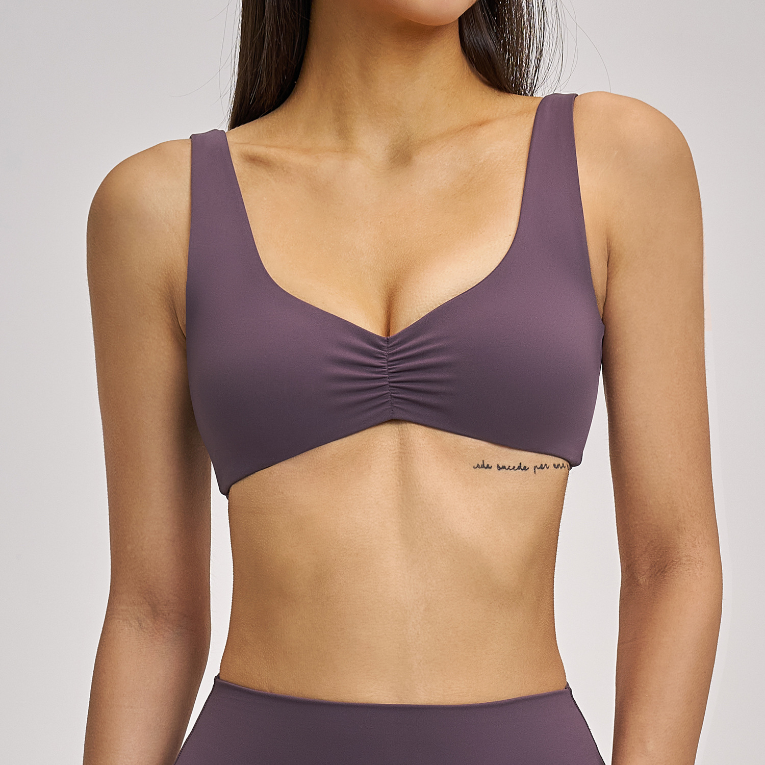 Sports Bra Women Top Push Up F - Bralette Triangle Set ulasan dan harga