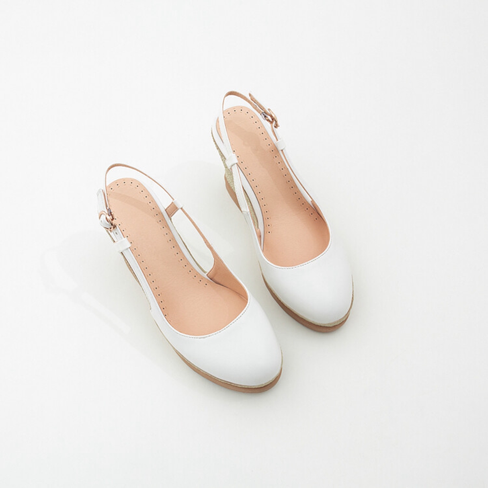 Women's T‑Strap Wedge Sandals  - Wedge Espadrille Women ulasan dan harga