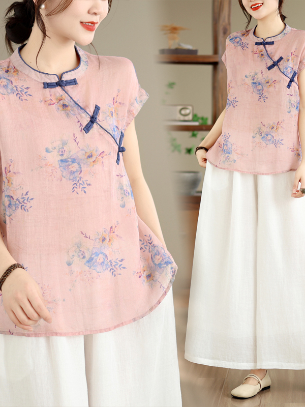 Summer 2026 Women's Cotton Lin - Linen Pant Wide ulasan dan harga
