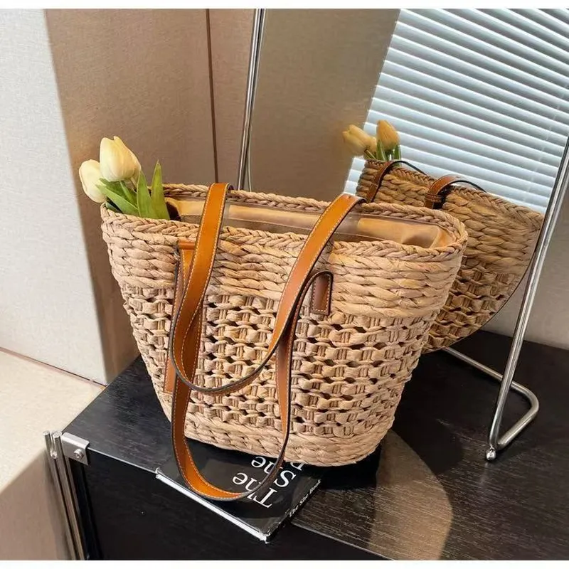 Large capacity seaside vacatio - Tote Bag Beach ulasan dan harga