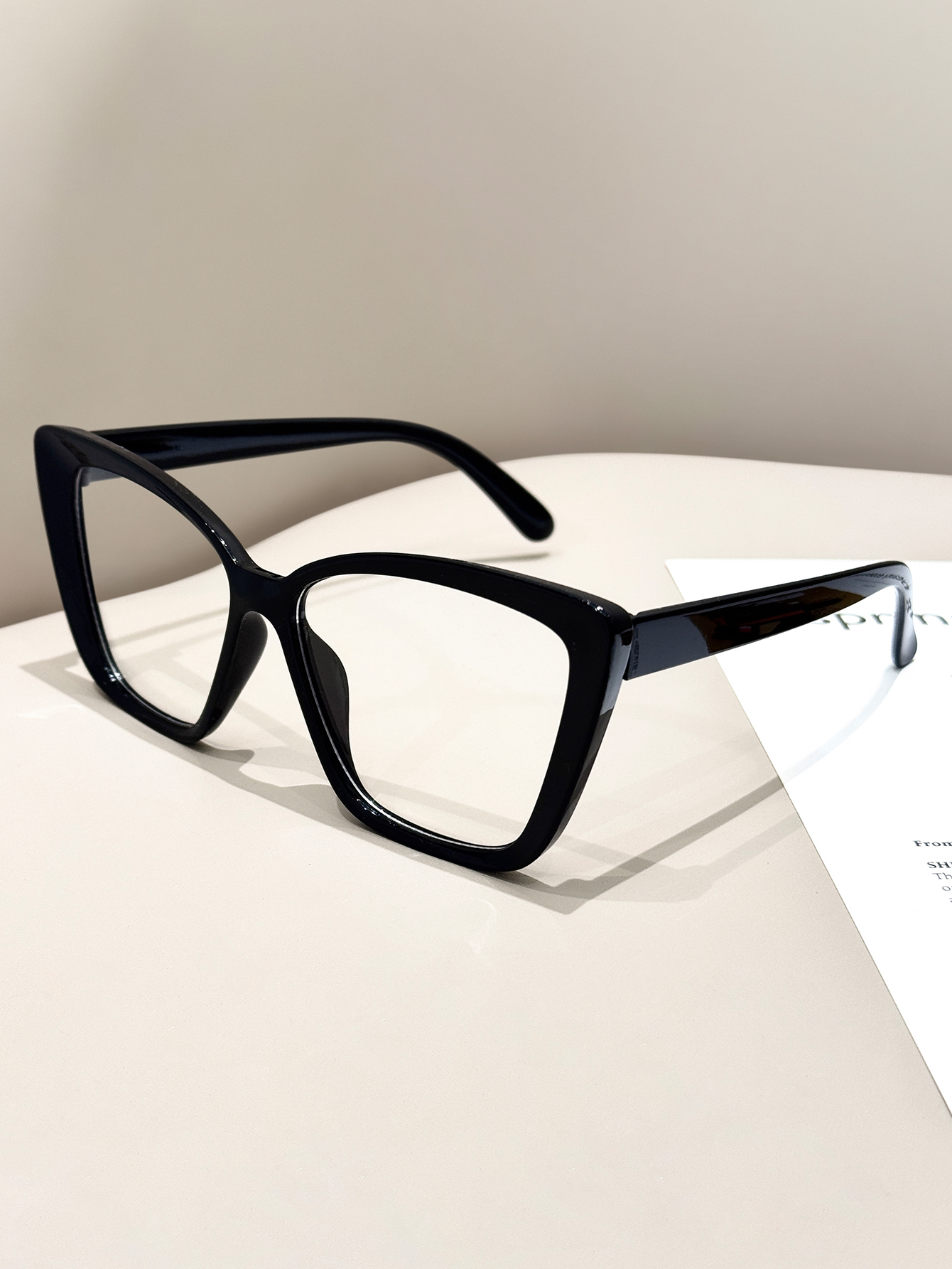 1pc daily fashionable black ca - Sunglasses Cat Eye ulasan dan harga