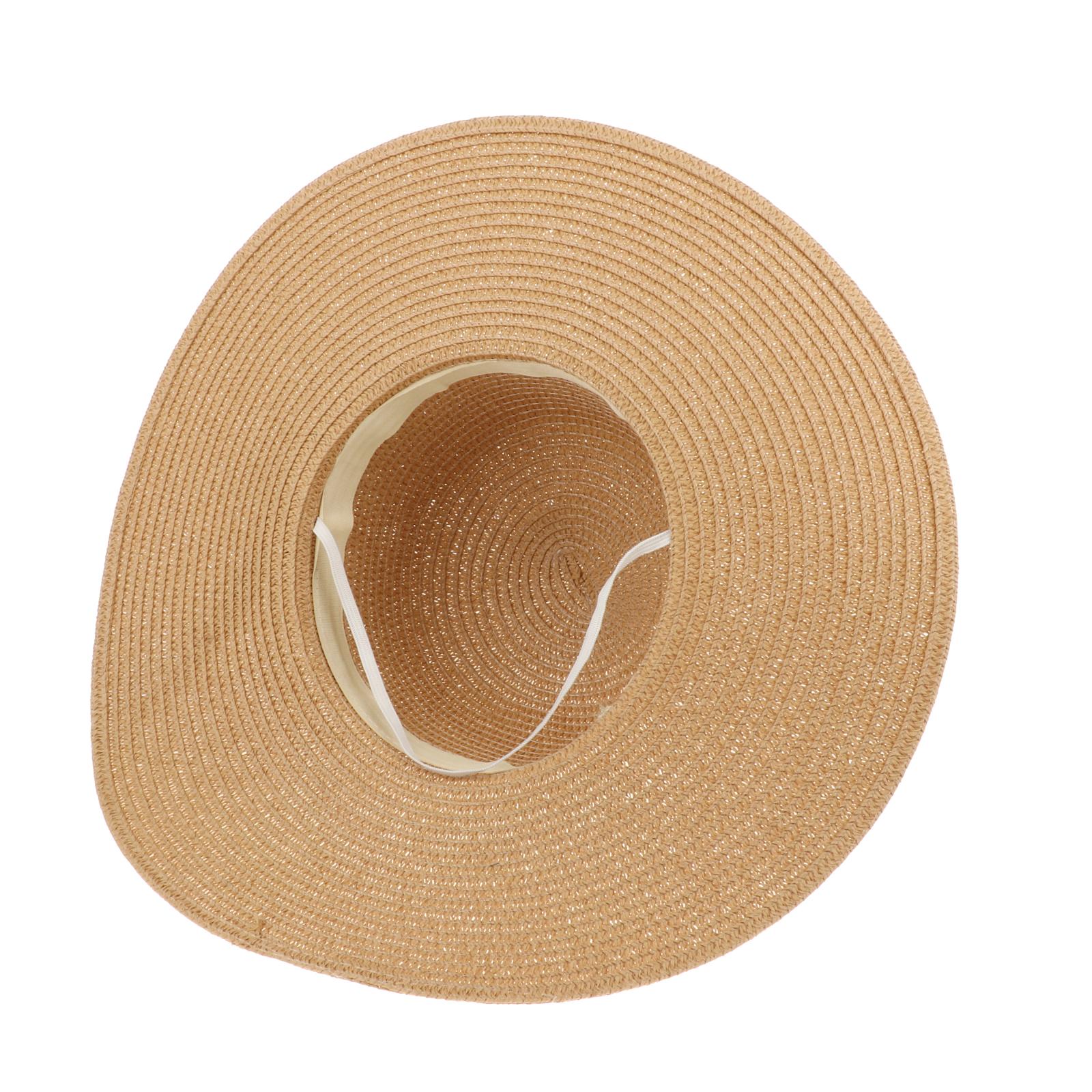Women Wide Brim Straw Sun Hat  - Hat Floppy Wide ulasan dan harga